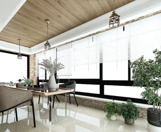 现代美式 休闲区