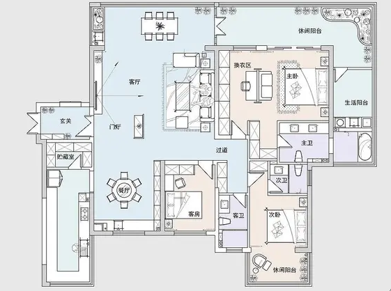 现代美式 建造图纸