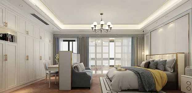 现代美式 卧室